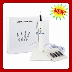 Dental Wireless Obturation Gutta Percha Cutter 4 Tips Rechargeable 260C System